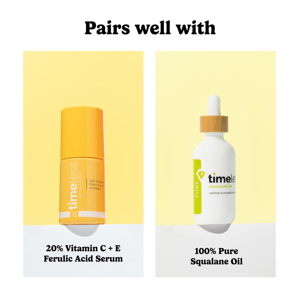 Timeless Skin Care Coenzyme Q10 Serum - Fragrance-Free, Hyaluronic Acid, 1 oz (Pack of 2)
