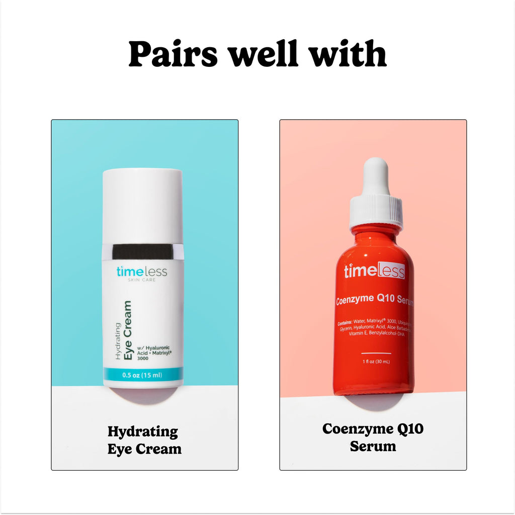 Timeless Skin Care Vitamin C Serum with Vitamin E & Ferulic Acid – Brightening Serum for Oily & Dry Skin – Fragrance-Free – Pouches