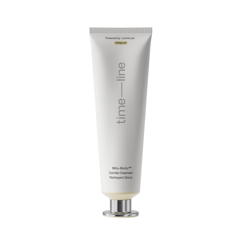 Timeline Mito-Biotic Gentle Cleanser with Ceramides – Non-Drying Makeup Remover for All Skin Types