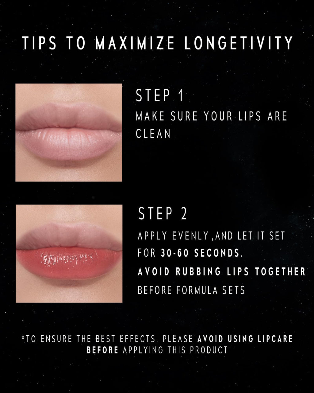 TIMEPHORIA Stellar Dust Lip Stain 09 Enigma – Transfer-Proof, Hydrating High-Pigment Lip Gloss