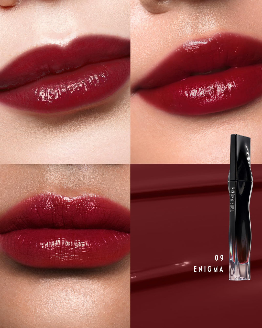 TIMEPHORIA Stellar Dust Lip Stain 09 Enigma – Transfer-Proof, Hydrating High-Pigment Lip Gloss