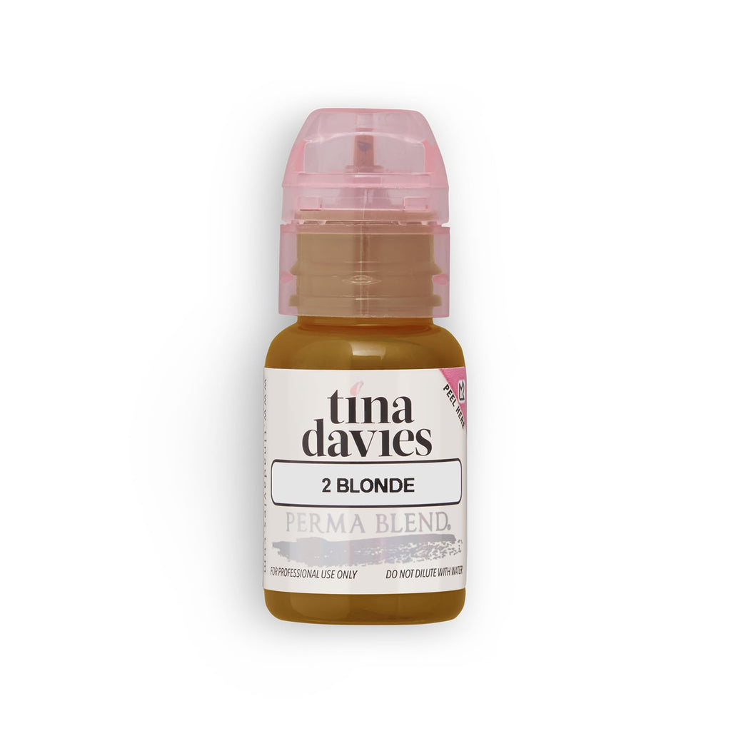 Tina Davies Pro X Perma Blend Brow Pigment – Blonde, 1/2oz | True Tone, High Retention