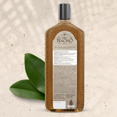 Tio Nacho Ultra-Moisturizing Frizz Control Shampoo with Organic Coconut Oil & Royal Jelly – 14 fl oz 3 Pack