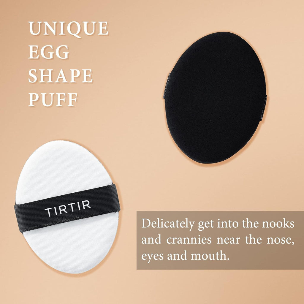 TIRTIR My Glow Cream Cushion | Semi-Glow Hydration, 24-Hour Wear, Ivory #21N