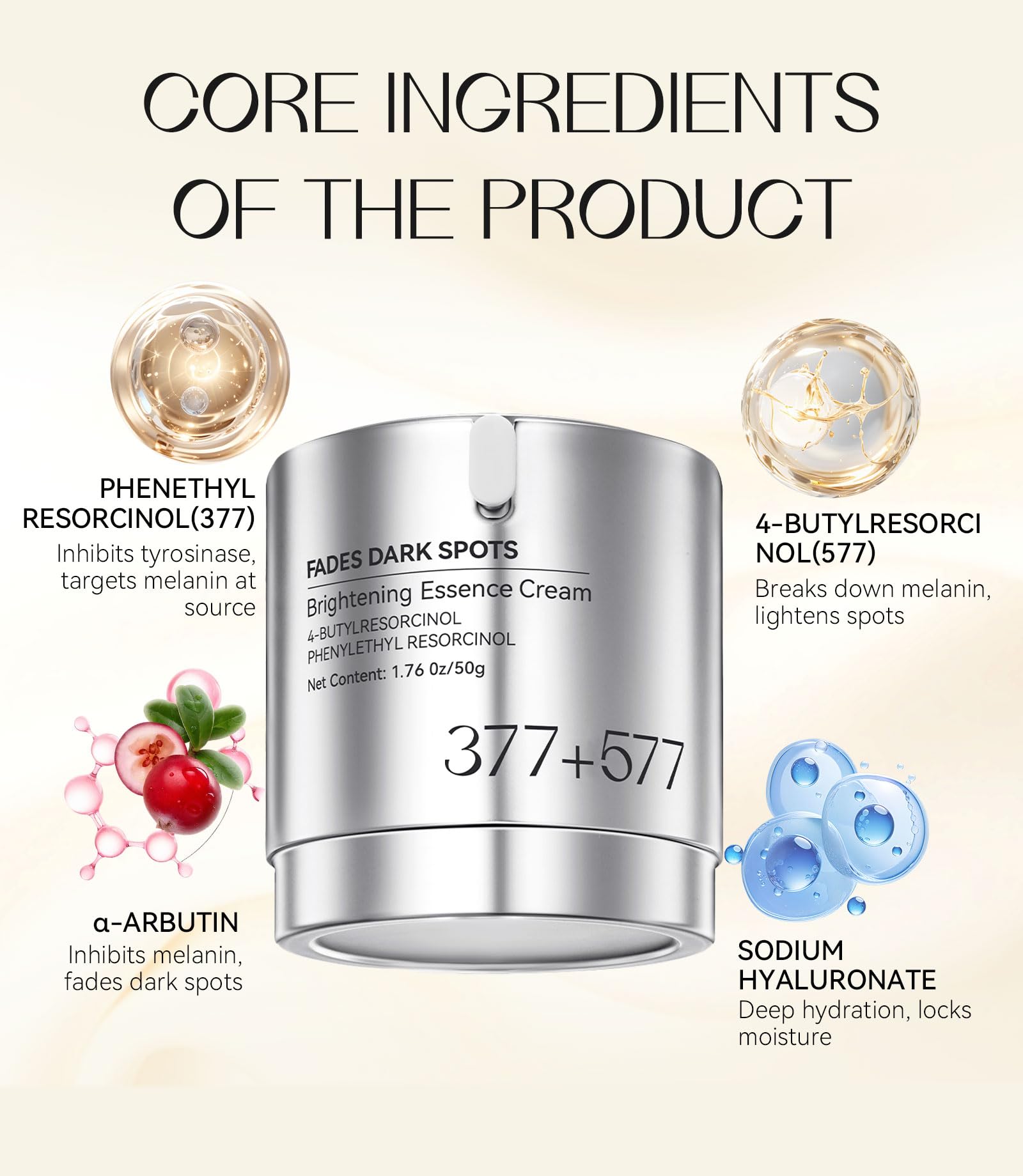 TJE Dark Spot Corrector for Face & Body – Fade Hyperpigmentation with Repair Cream