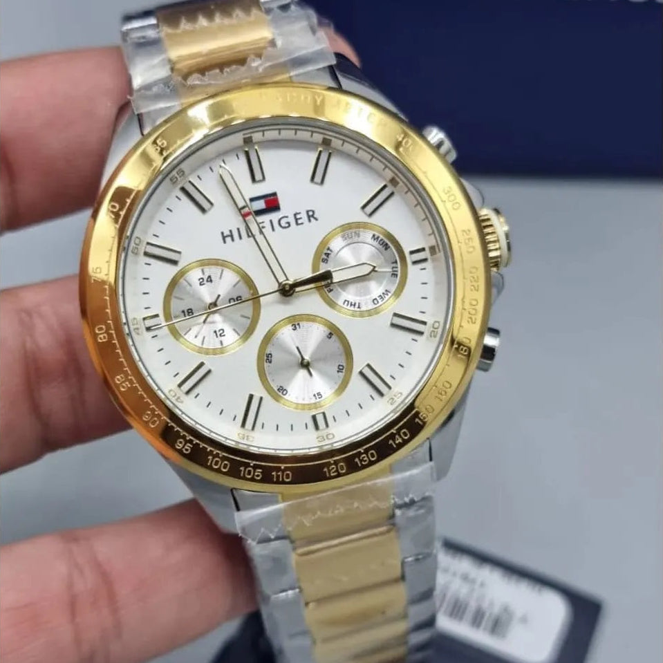 Tommy Hilfiger 1791226 Luke Men's Two-Tone Watch