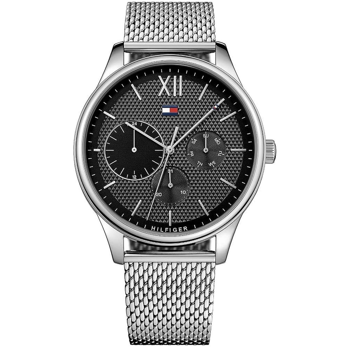 Tommy Hilfiger 1791415 Damon Men's Silver Mesh Watch