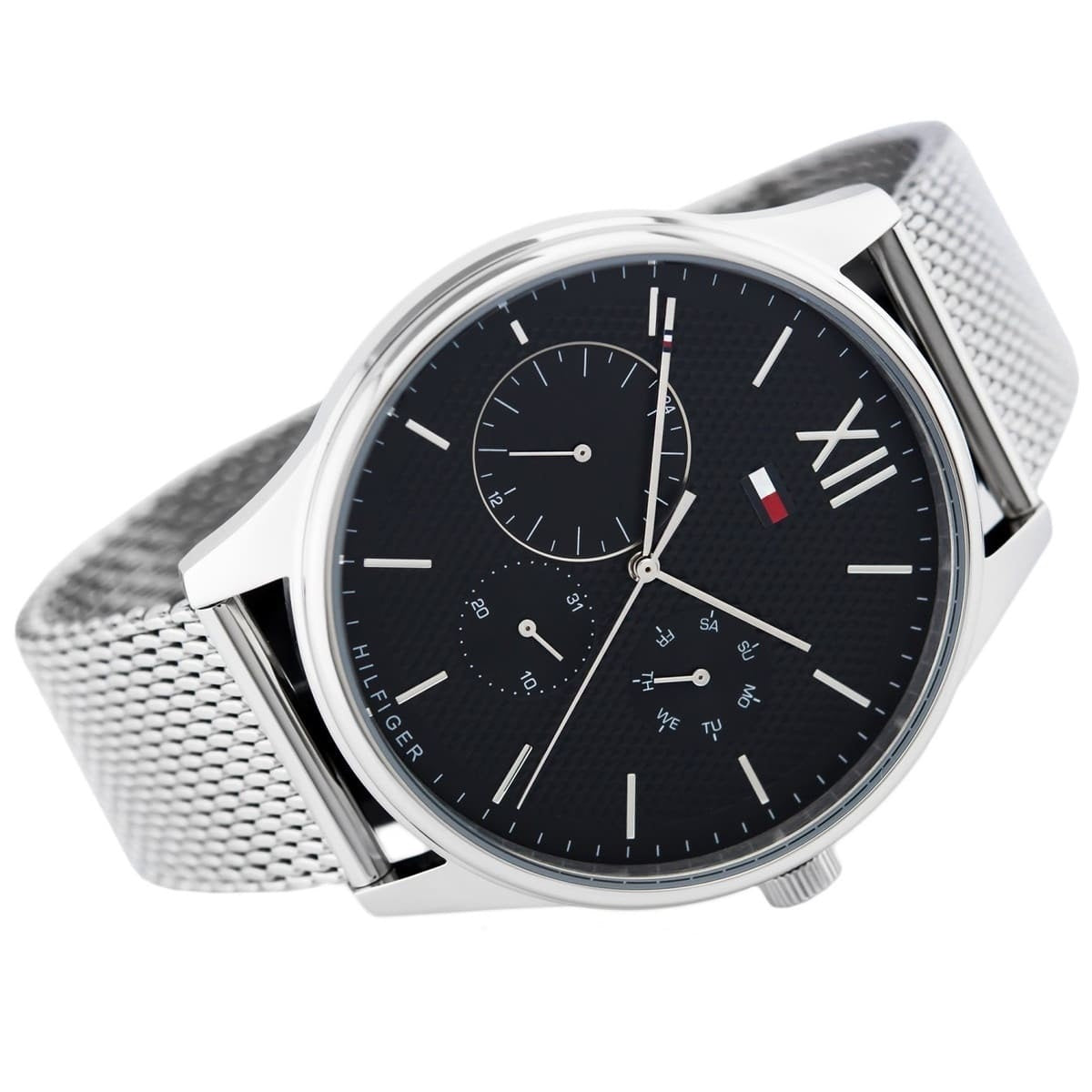 Tommy Hilfiger 1791415 Damon Men's Silver Mesh Watch