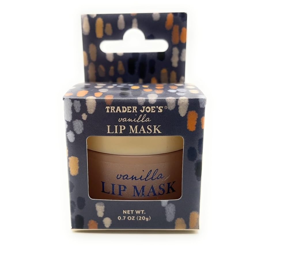 Tomo Wellness Vanilla Lip Mask with Vanilla Fruit Extract – 0.7 oz (20 g) – Pack of 1