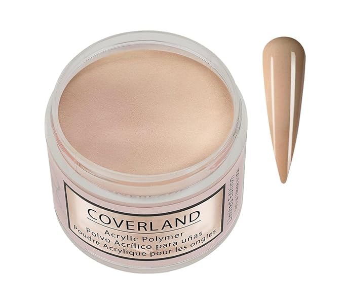 TONES Coverland Acrylic Powder New Nue – 3.5oz | Strong, Long-Lasting Nail Enhancement