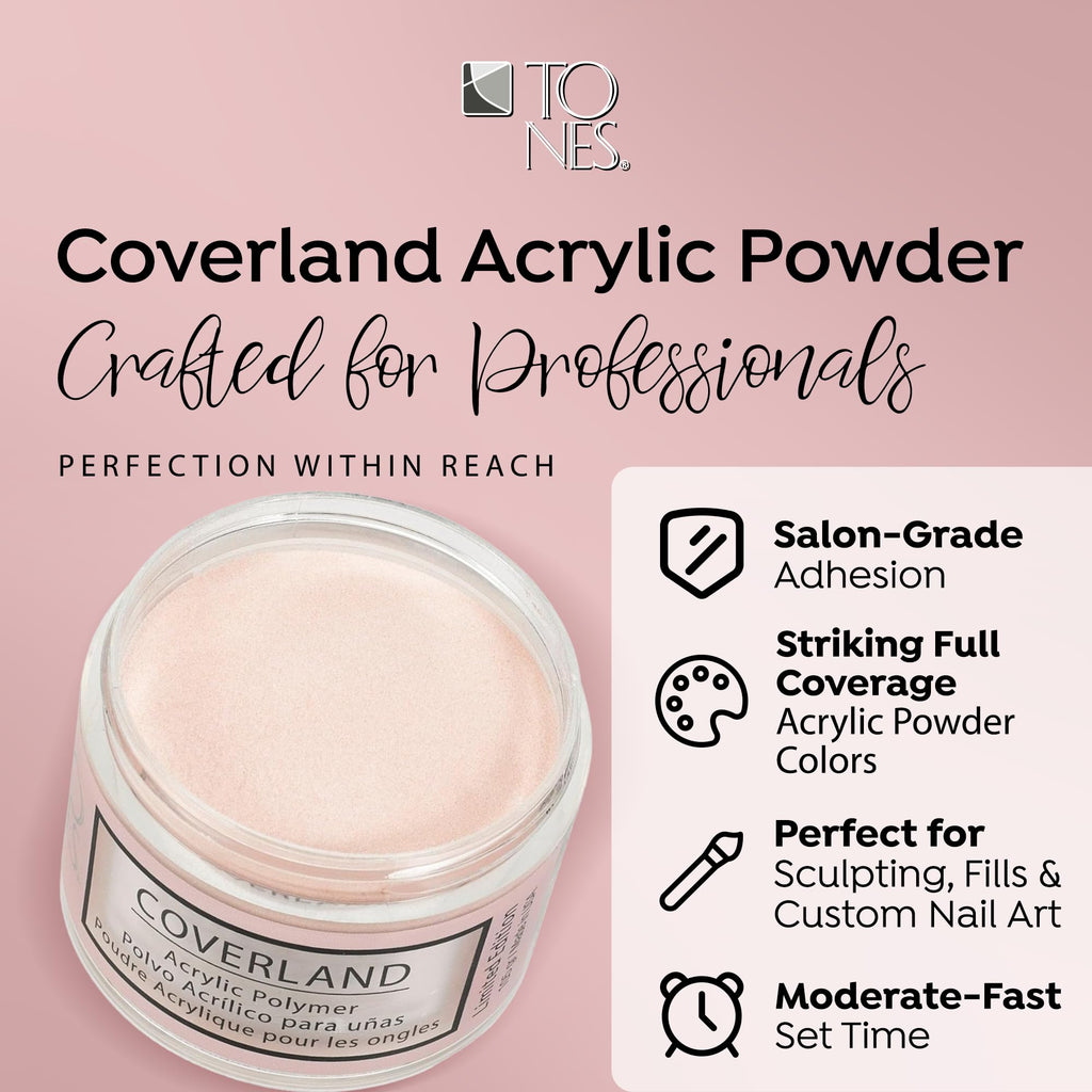 TONES Coverland Iconic Acrylic Powder 3.5oz – Limited Edition