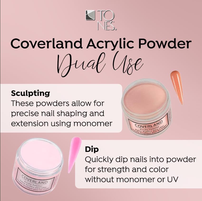 TONES Coverland Iconic Acrylic Powder 3.5oz – Limited Edition