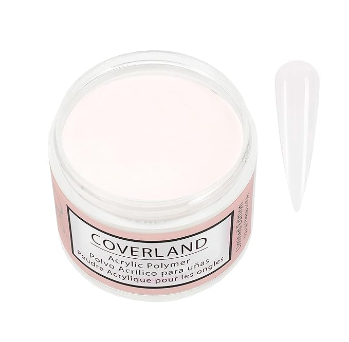 TONES Coverland Perfect White Acrylic Powder – 3.5oz Limited Edition | Strong, Long-Lasting, Bubble-Free Finish