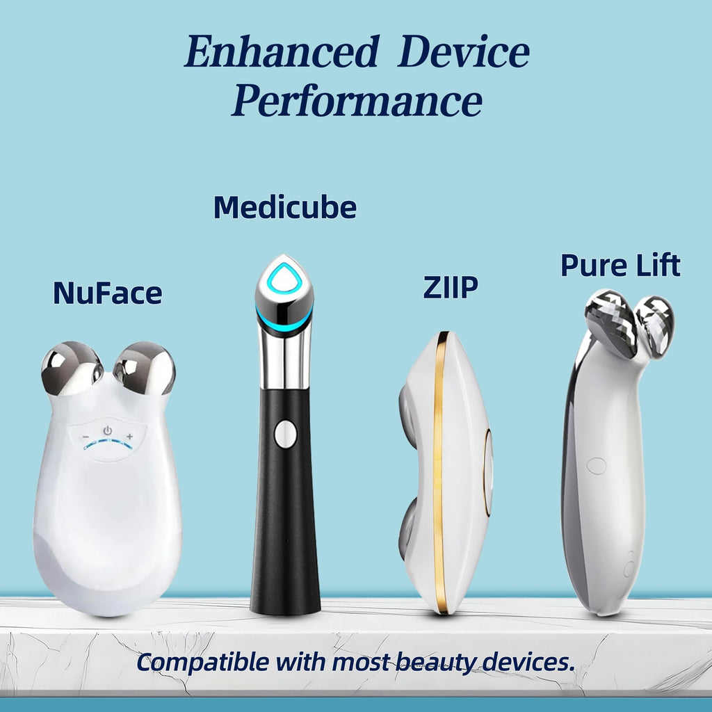 TonGass Conductive Gel for Microcurrent & LED Facial Devices | Hydrating Gel with Hyaluronic Acid & Collagen Peptides