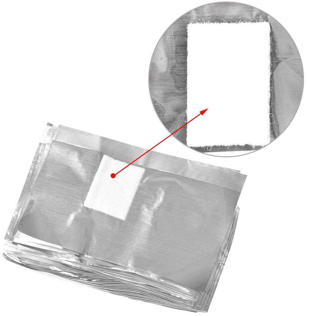 Tongcloud Nail Polish Remover Foil Wraps — Gel Polish Soak Off, 600 Pieces