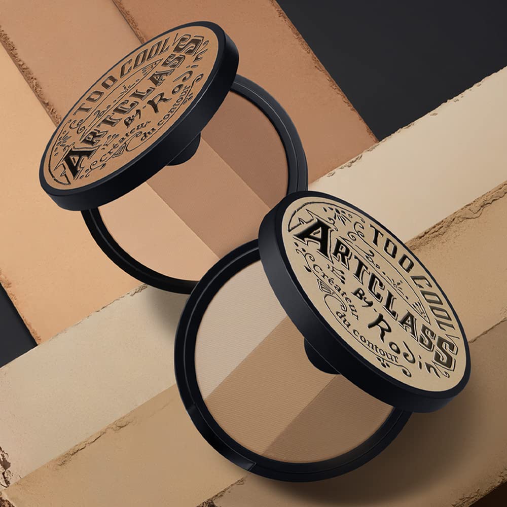 [Too Cool For School] ArtClass by Rodin Shading – Korean Contour Palette (Warm Tone) | 3-Shade Bronzer
