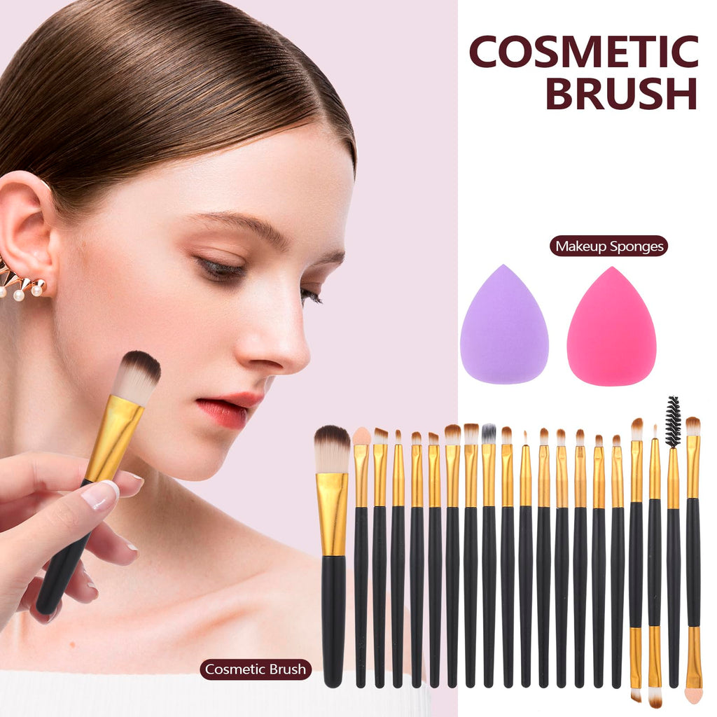 TooAemiS Makeup Kit for Women – All-in-One Pro Set (Eyeshadow, Foundation, Lipstick)