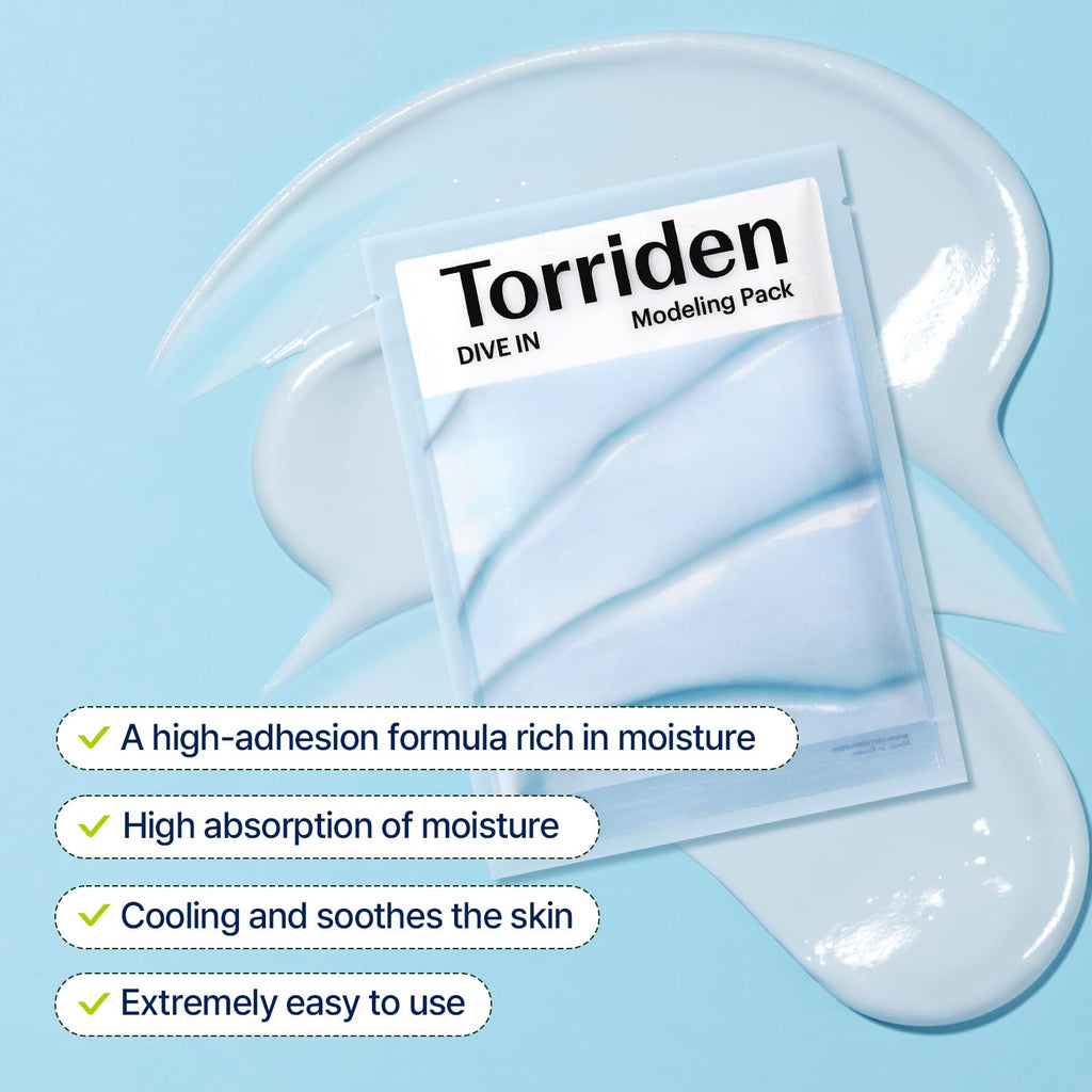 Torriden DIVE IN Modeling Mask (Pack of 5) – Intensive Hydration & Cooling