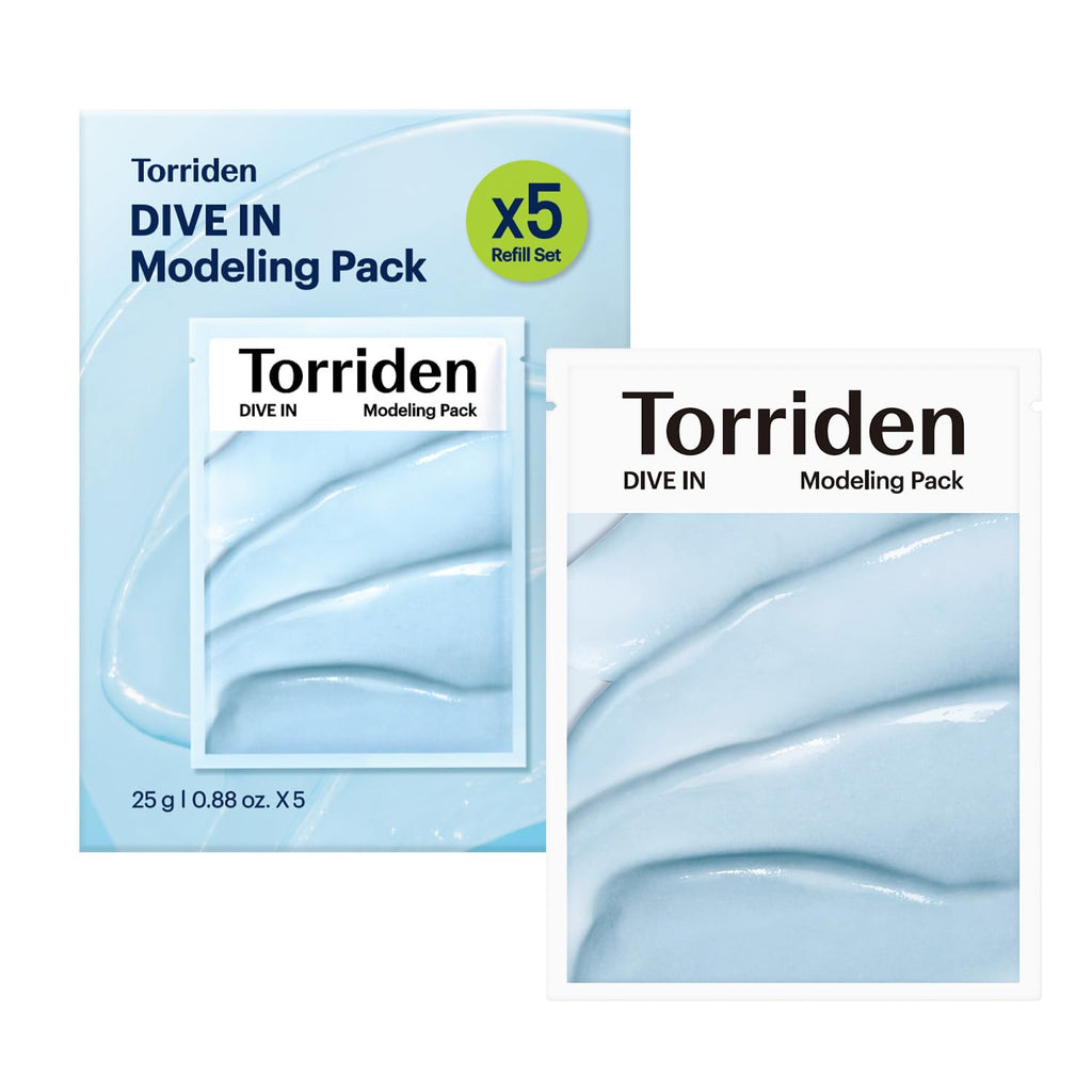 Torriden DIVE IN Modeling Mask (Pack of 5) – Intensive Hydration & Cooling