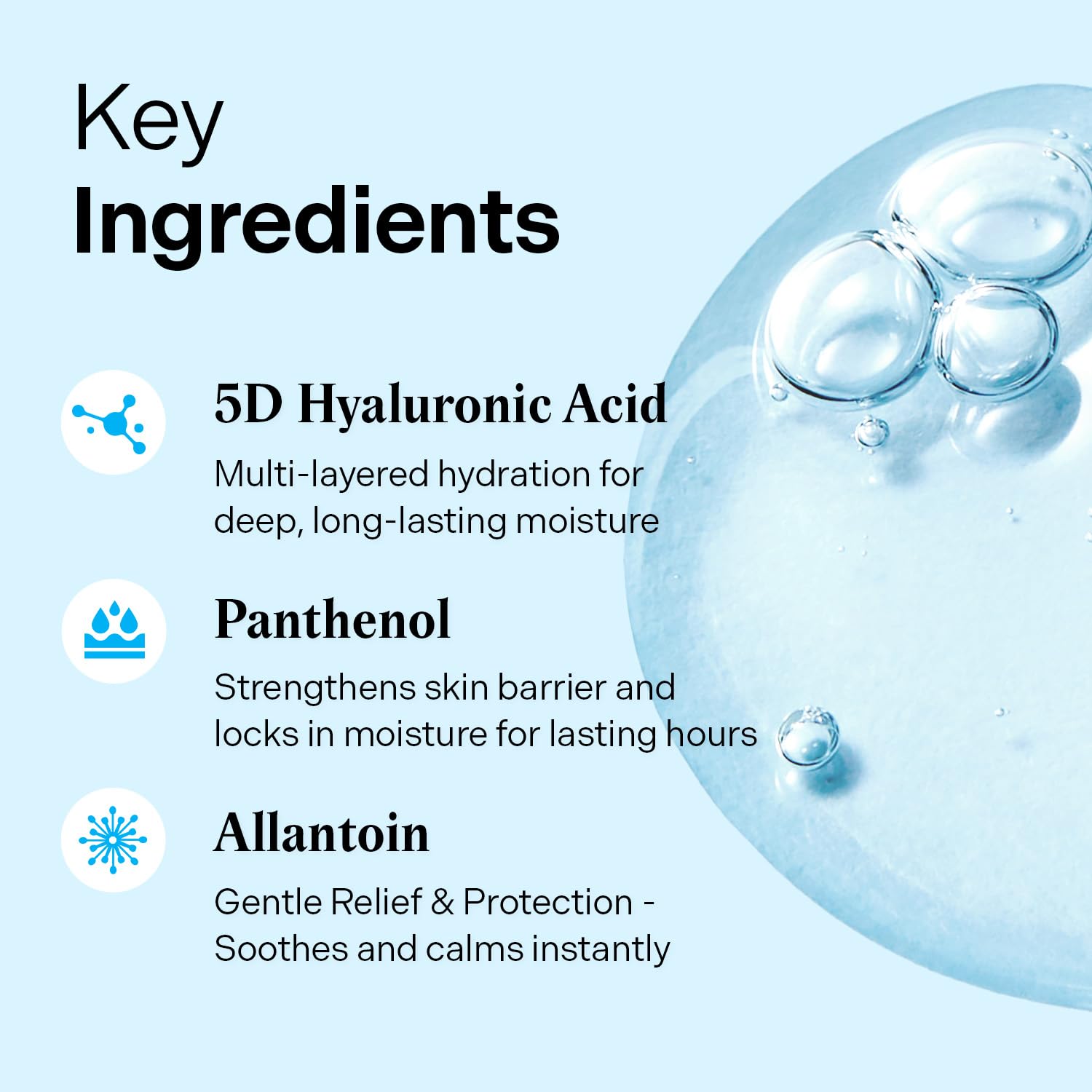 Torriden DIVE IN Serum 1.69 oz + Refill | Deep Hydration for Glow Skin | 5D Hyaluronic Acid, Panthenol, Allantoin | Korean Facial Serum
