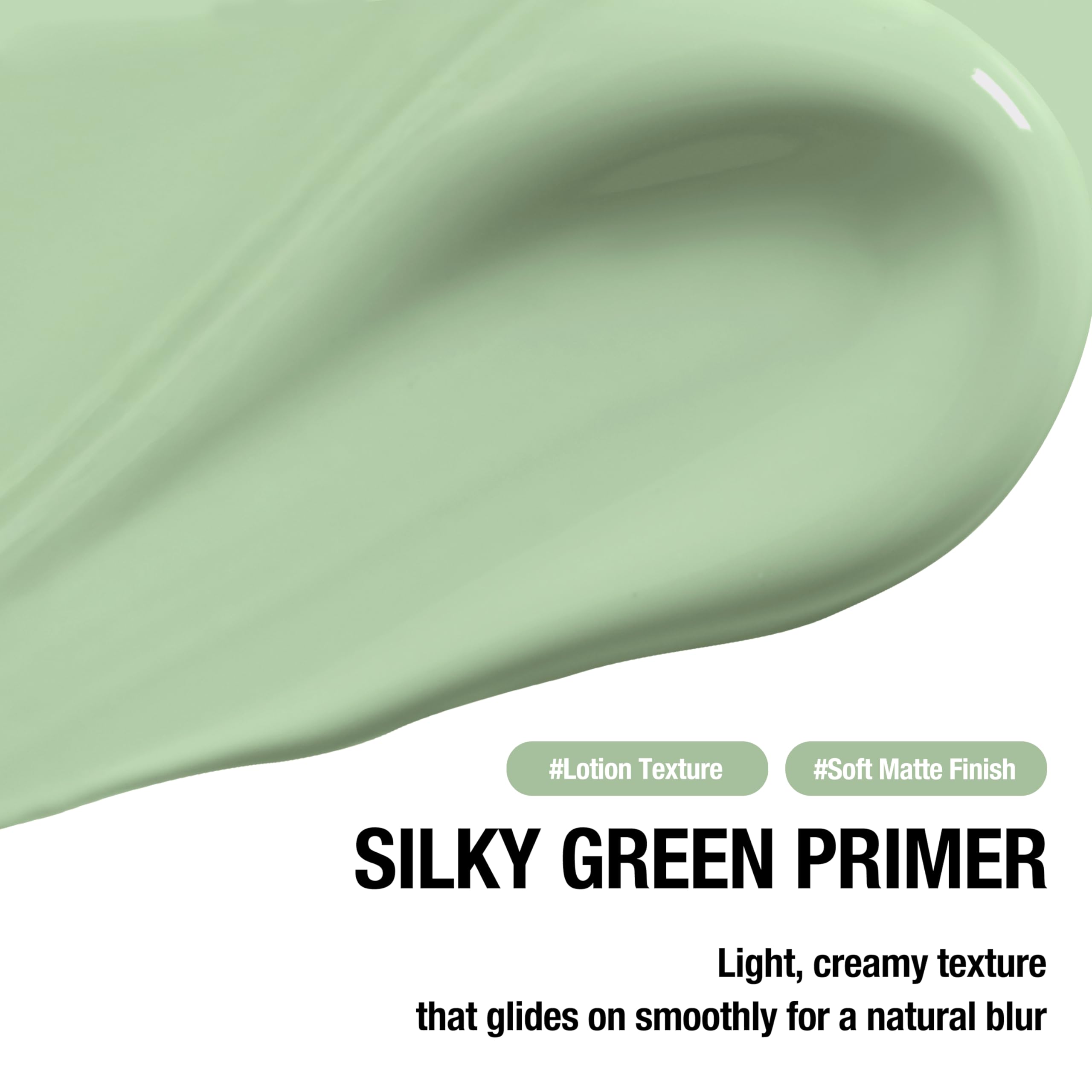 Touch in Sol Redness Correcting Green Primer – Pore-Minimizing Makeup Base
