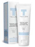 TOULON Glycolic Acid Skin Care Kit: AHA Cleanser, Glycolic Cream, and Eye Cream