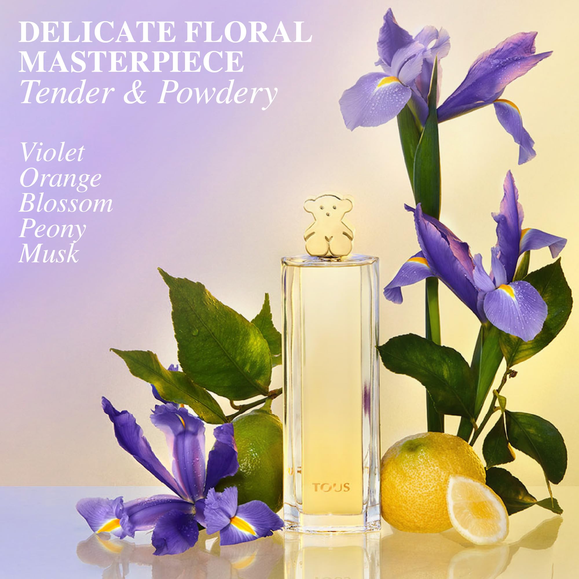 TOUS Eau de Parfum for Women – Floral, Long-Lasting Scent with Neroli, Rose & Orange Blossom | 3 fl oz