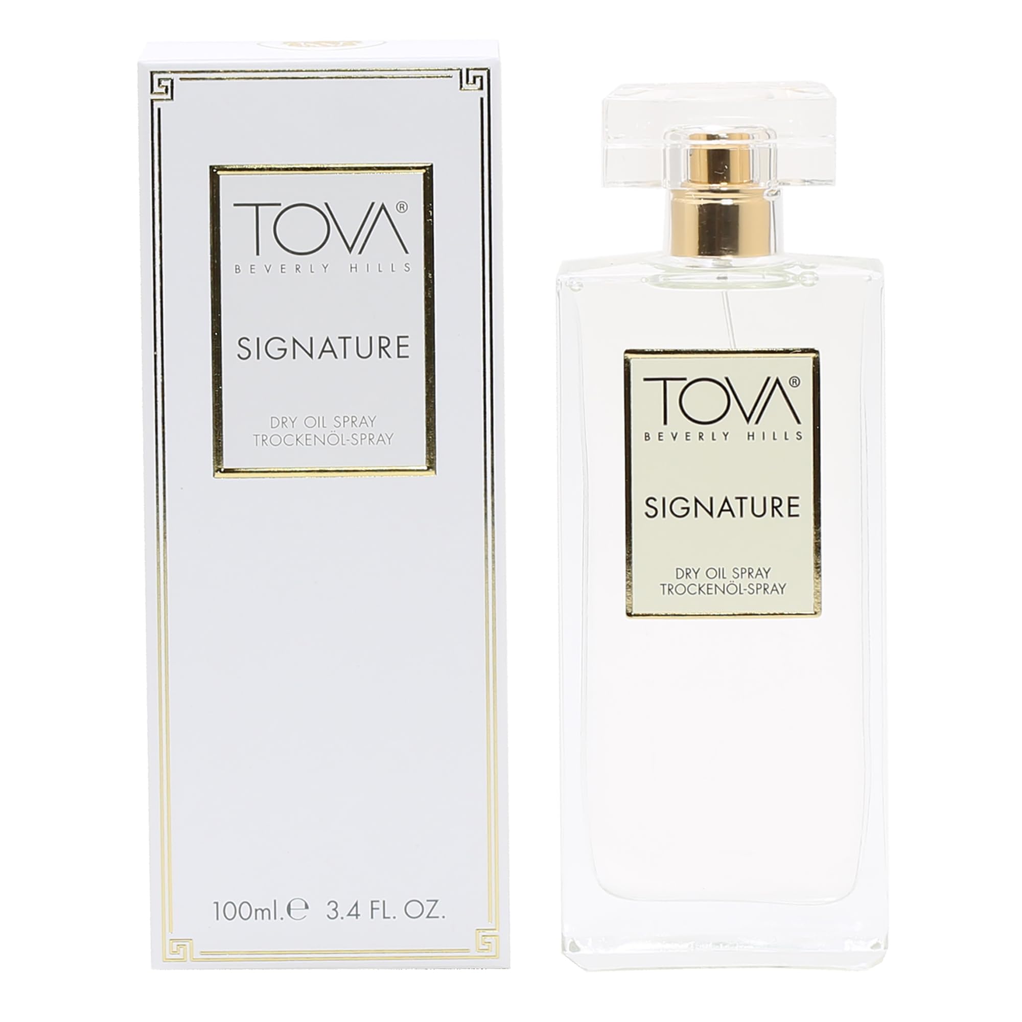 Tova Signature Dry Oil Body Spray for Women – Lightweight Hydration with Bergamot & Jasmine | Made in USA