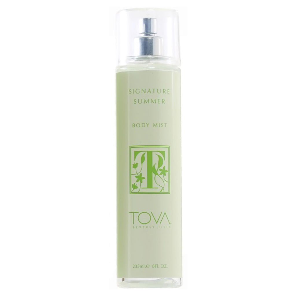 Tova Signature Summer Body Mist – Refreshing Fruity Floral Scent – Grapefruit, Calla Lily, Amethyst | USA-Made & Cruelty-Free – 8 oz