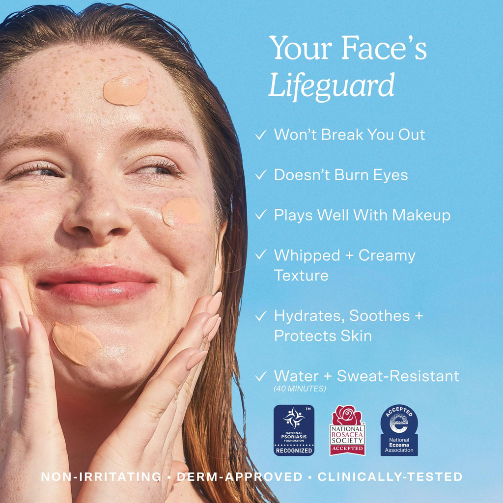 Tower 28 SOS FaceGuard SPF 30 — Mineral Sunscreen for Sensitive Skin with Ceramides | Lightweight, Non-Greasy Face Sunscreen (2.3 oz)