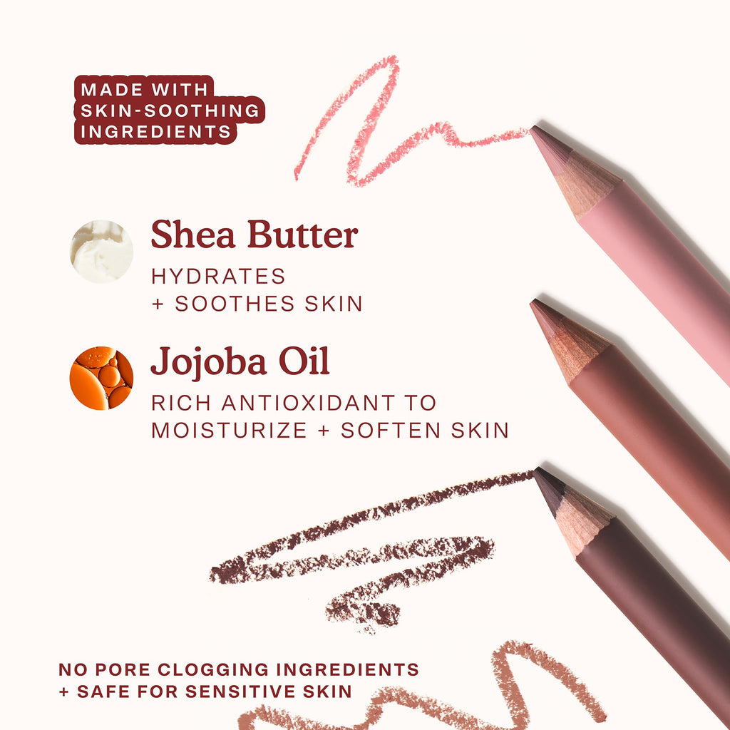 Tower 28 OneLiner - Multi-Use Lip Liner & Eyeliner for Sensitive Skin, Matte Finish