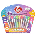 Townley Girl Care Bears 10-Piece Plant-Based Lip Gloss Set for Kids 3+ | Party Favors & Gifts