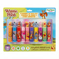 Townley Girl Winnie the Pooh 10-Piece Plant-Based Lip Balm Set – Kid-Friendly Gift