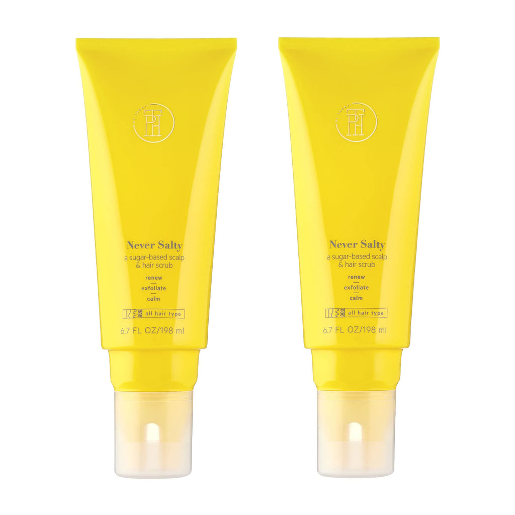 TPH by Taraji Never Salty Sugar Scalp Scrub — 6.7oz Pack of 2 | Exfoliate & Refresh