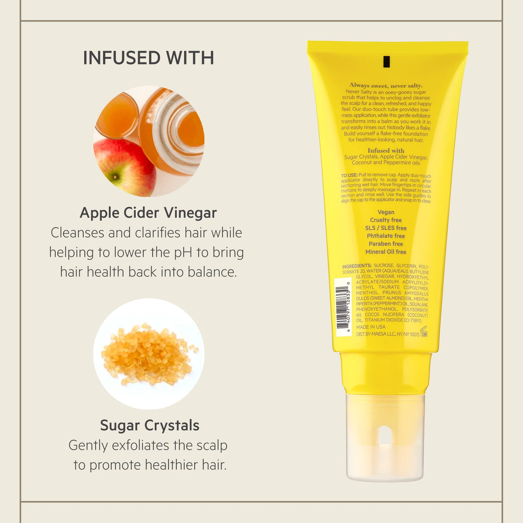 TPH by Taraji Never Salty Sugar Scalp Scrub — 6.7oz Pack of 2 | Exfoliate & Refresh
