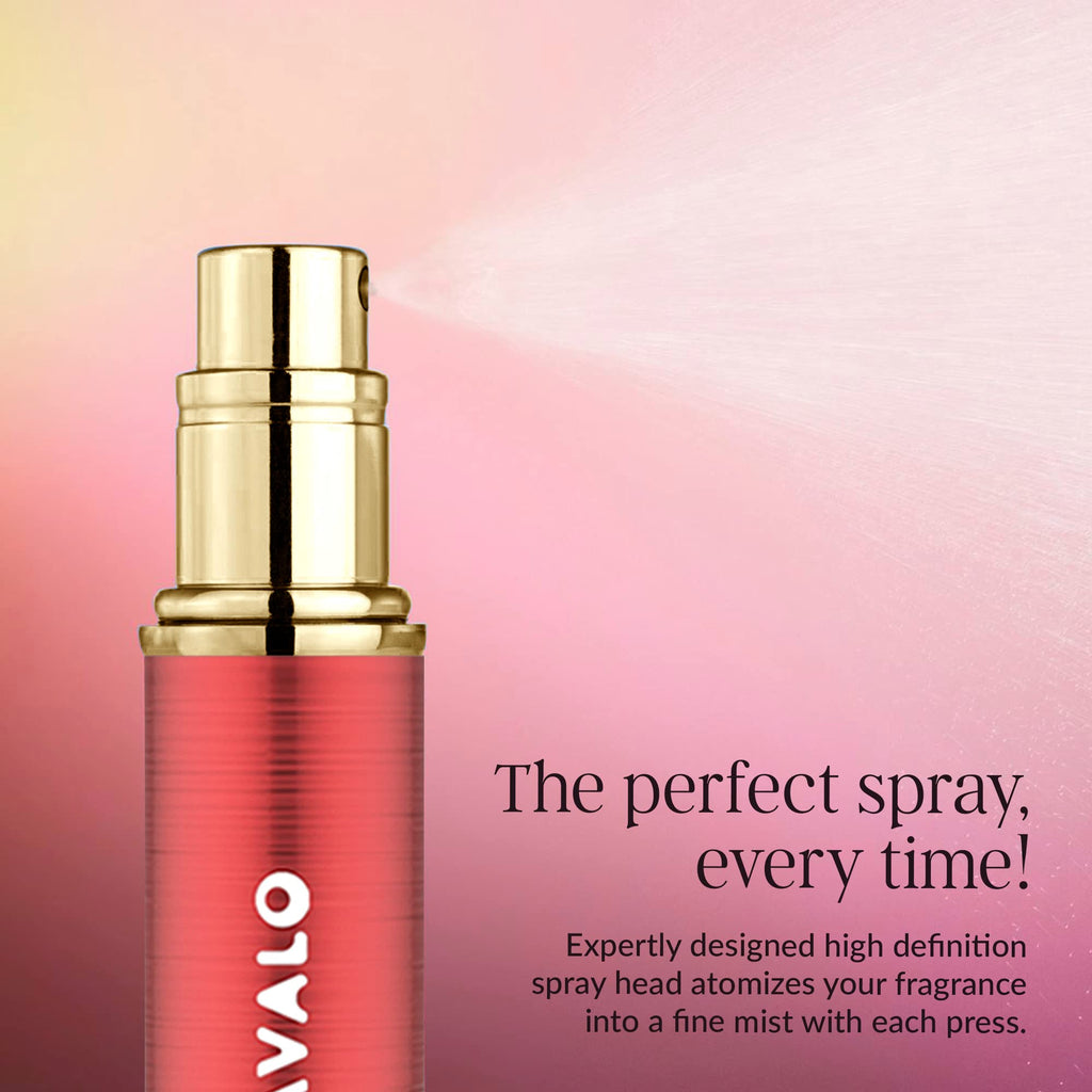 Travalo LUX Perfume Atomizer – Leak-Proof, TSA Approved, Refillable & Portable 0.17oz