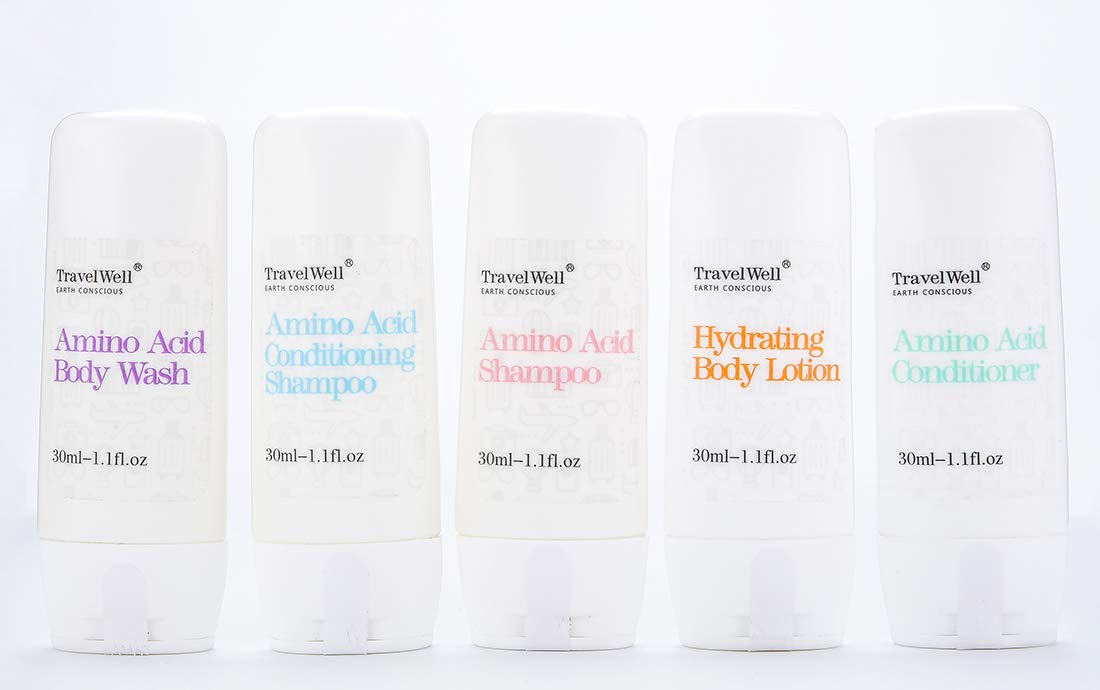 Travelwell ECO Amenities Hotel Shampoo 1.0oz – Travel-Size Guest Toiletries, 50 Bottles per Box