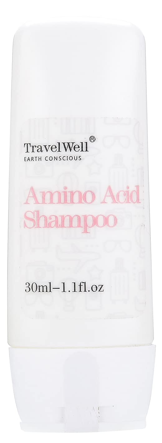 Travelwell ECO Amenities Hotel Shampoo 1.0oz – Travel-Size Guest Toiletries, 50 Bottles per Box