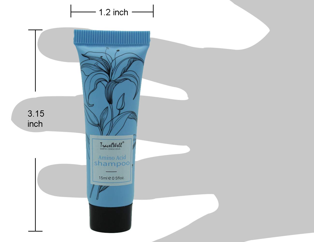 Travel Well Mini Shampoo & Conditioner Set with Soap Bars – 150-Piece Hotel Toiletries Bulk