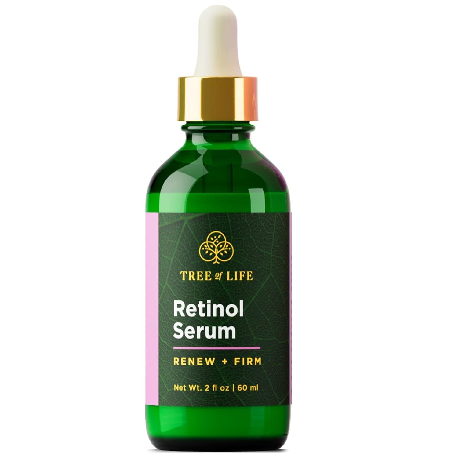 Tree of Life Beauty Retinol Serum – Hydrating Face Oil for Dark Spots & Fine Lines, 2 Fl Oz