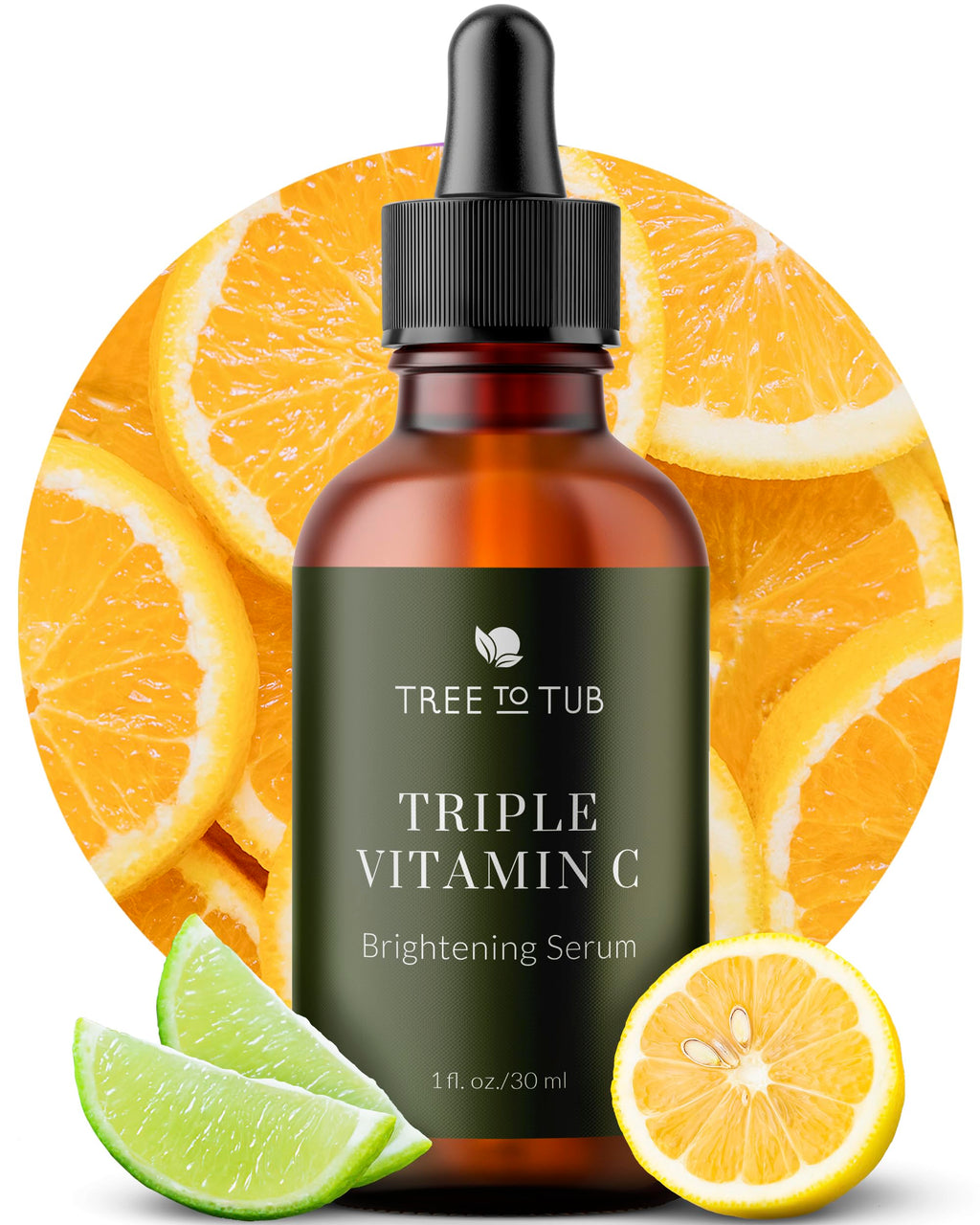 Tree To Tub Illuminating Vitamin C Serum – Triple Vitamin C Hydration + Hyaluronic Acid