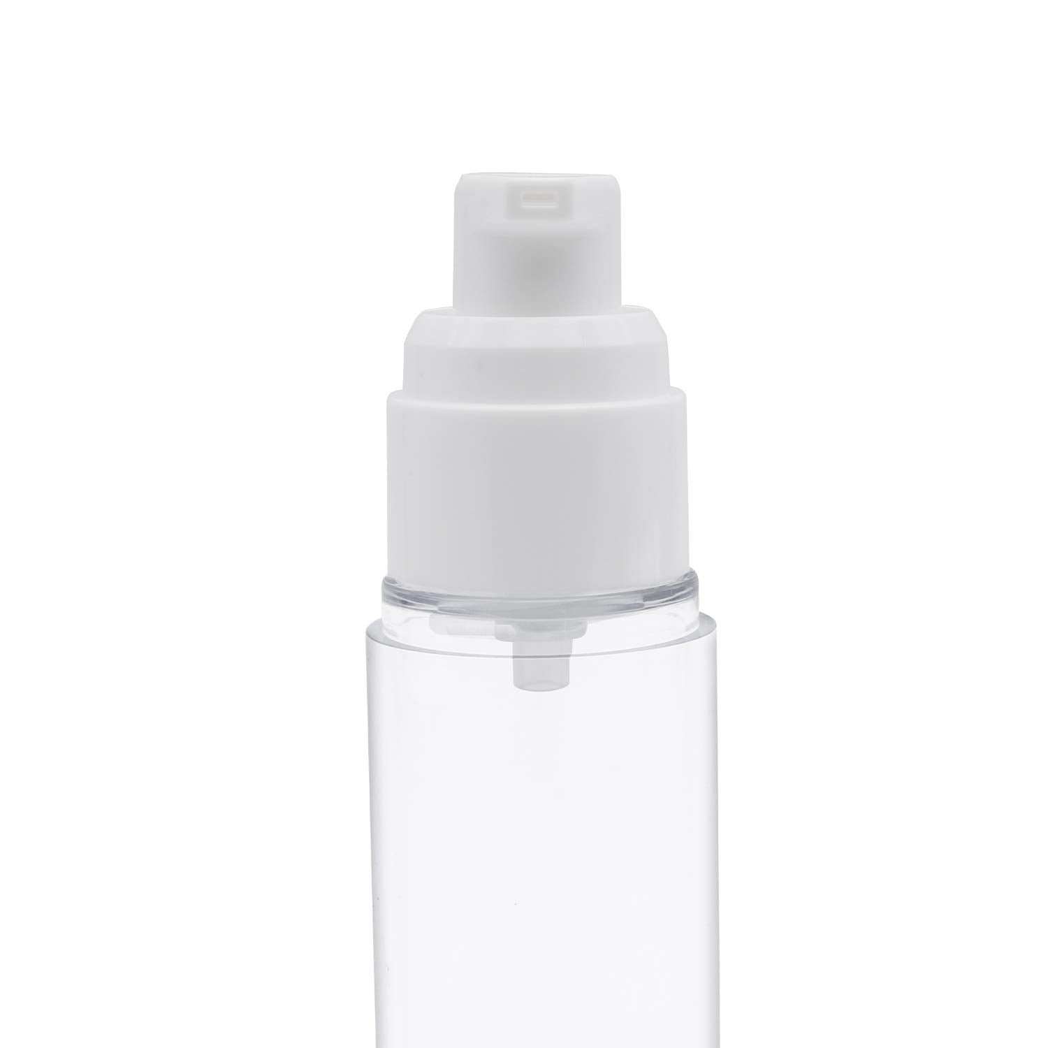 TRENDBOX 120ml Airless Vacuum Pump Travel Bottles – 12 Pack