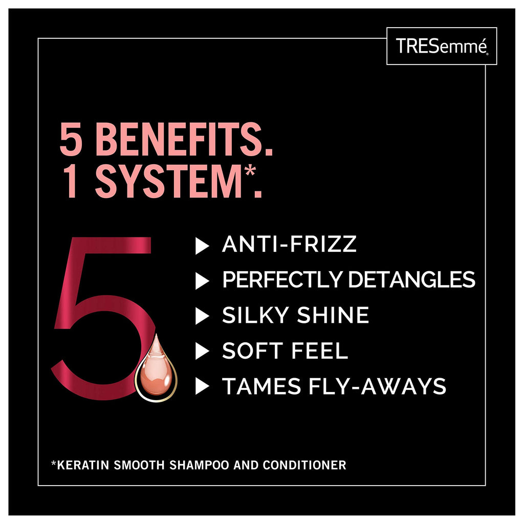 TRESemmé Keratin Smooth Shampoo with Marula Oil – 22 oz