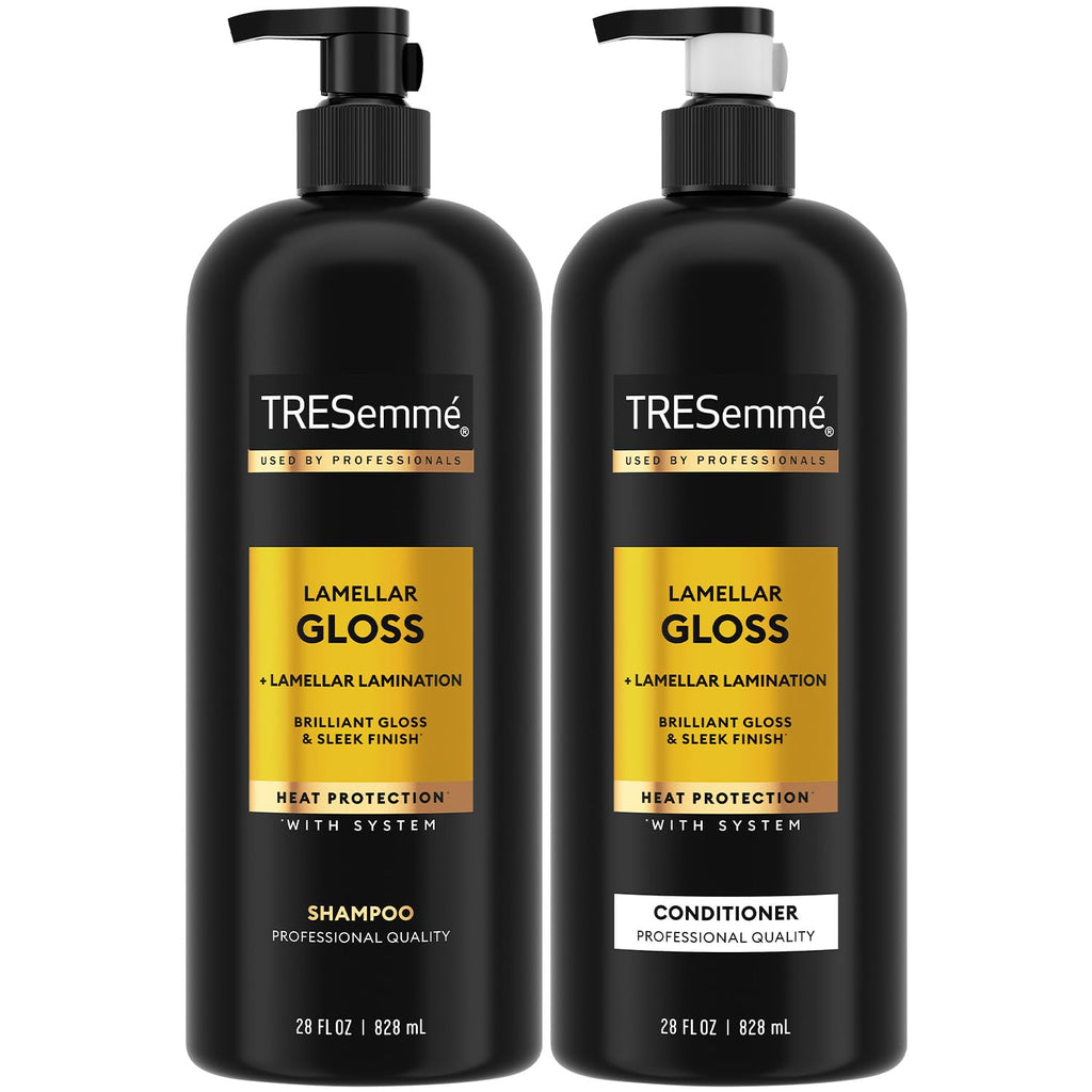 TRESemmé Lamellar Gloss Shampoo & Conditioner – 28 oz Each