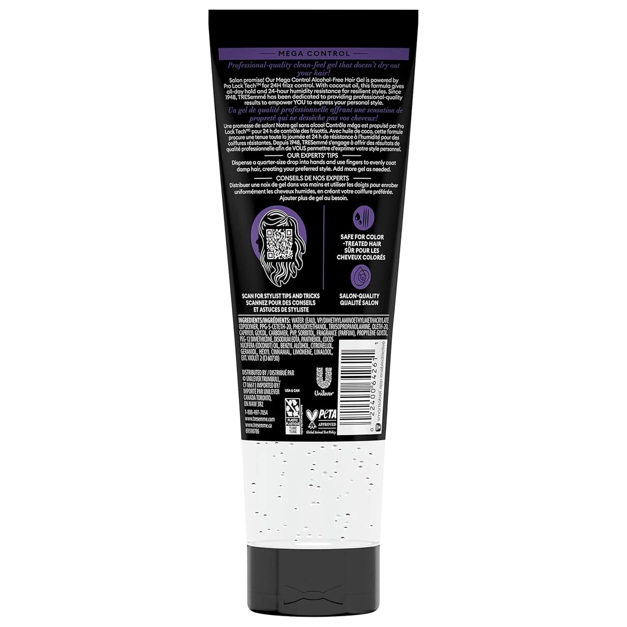 TRESemmé Mega Sculpt Gel 9 oz (Pack of 5) | Flexible Hold Styling Gel