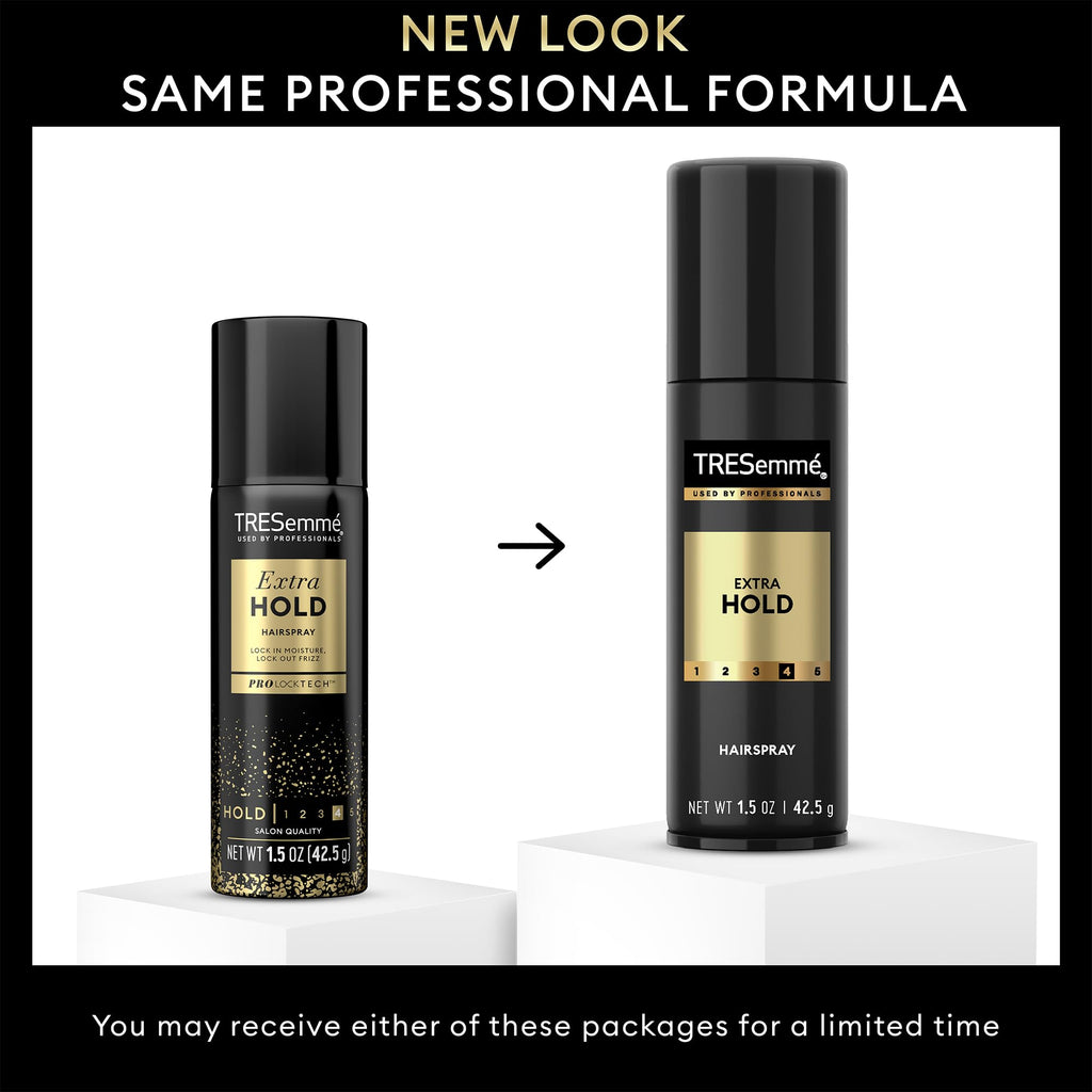 TRESemmé Travel Hairspray Extra Hold – 24-Pack, On-the-Go Frizz & Humidity Protection