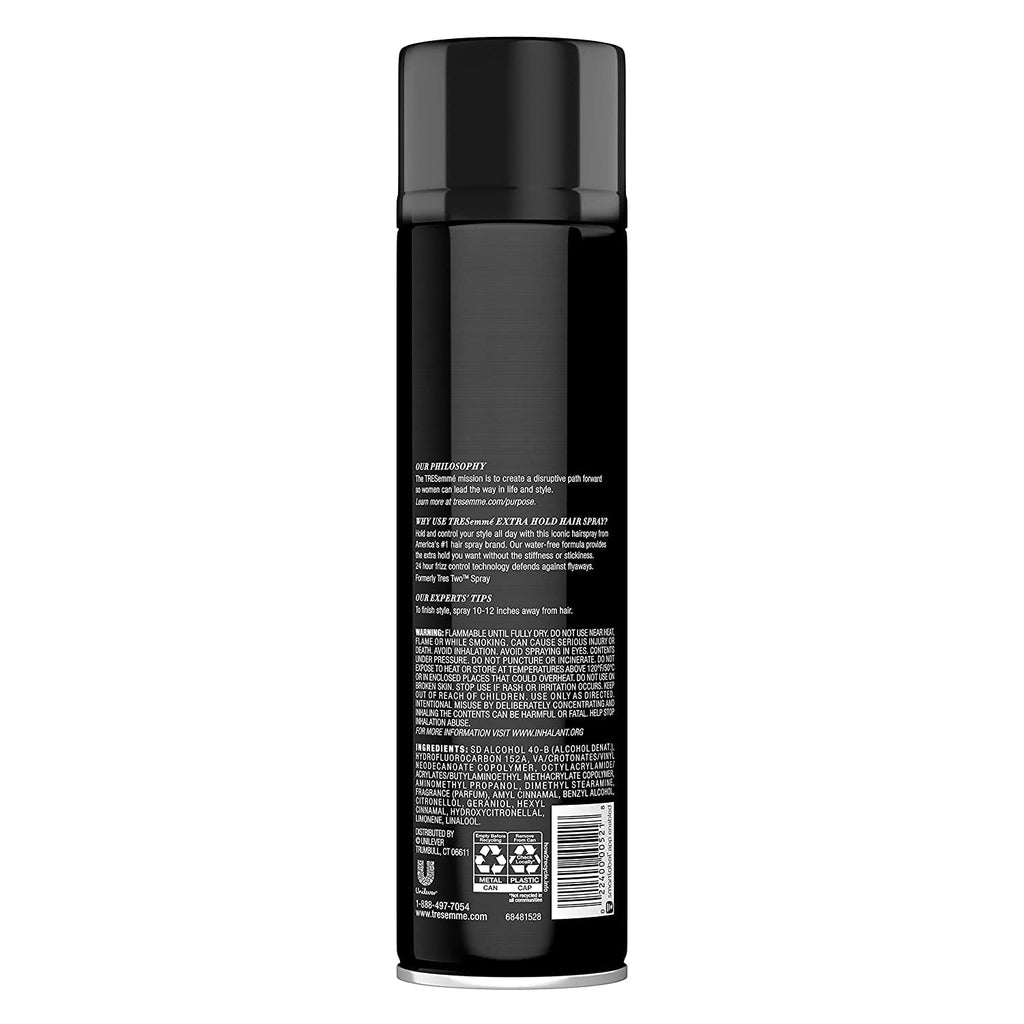 TRESemmé Tres Level Four Extra Hold Hair Spray – 11 oz (Pack of 2)
