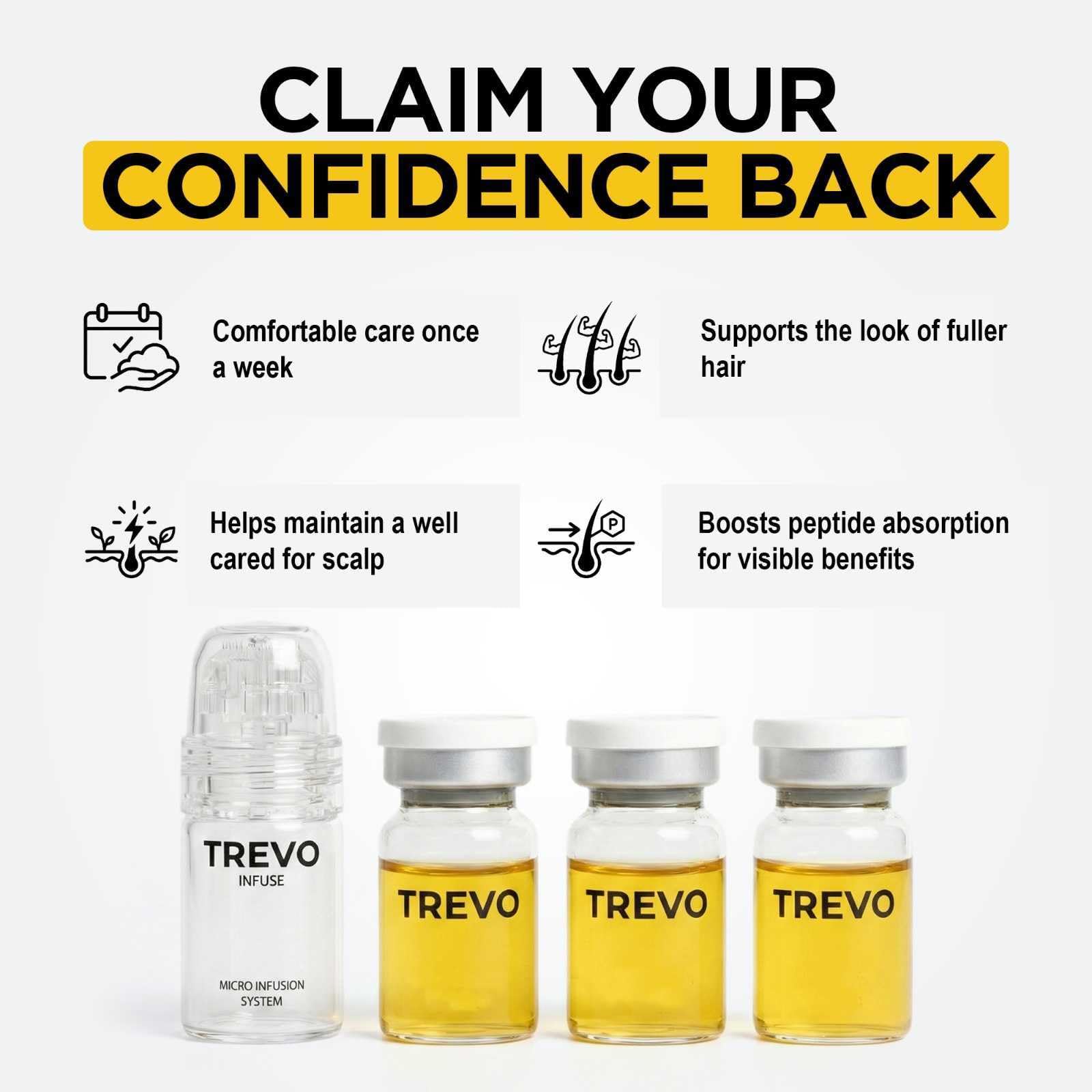 Trevo Micro Infusion Scalp Kit with 24K Gold Applicator