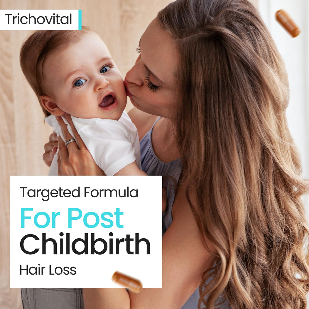 Trichovital Advanced Hair Growth Supplement for Women – Biotin, Collagen, Zinc & Vitamins A, C & E, 120 Capsules