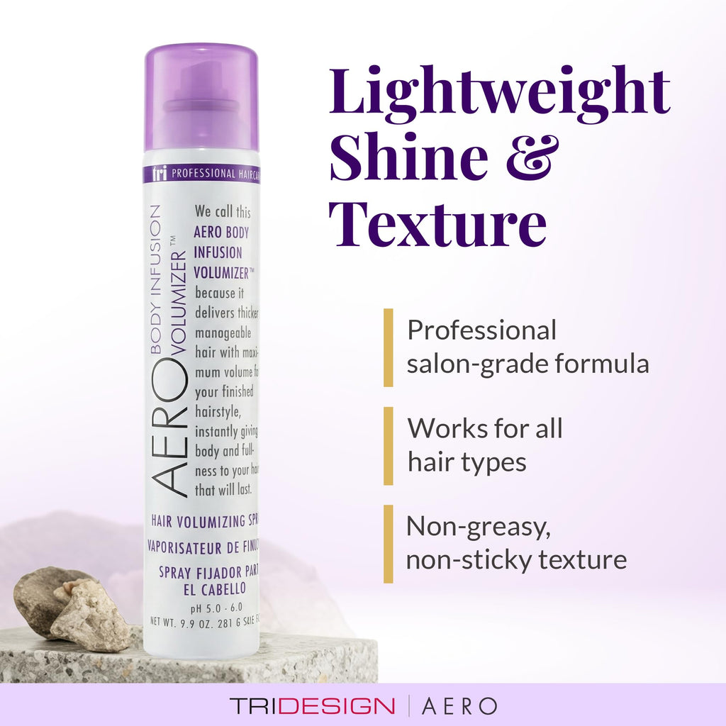 TRIDESIGN Aero Body Infusion Volumizer – Weightless Root Lift & Fullness
